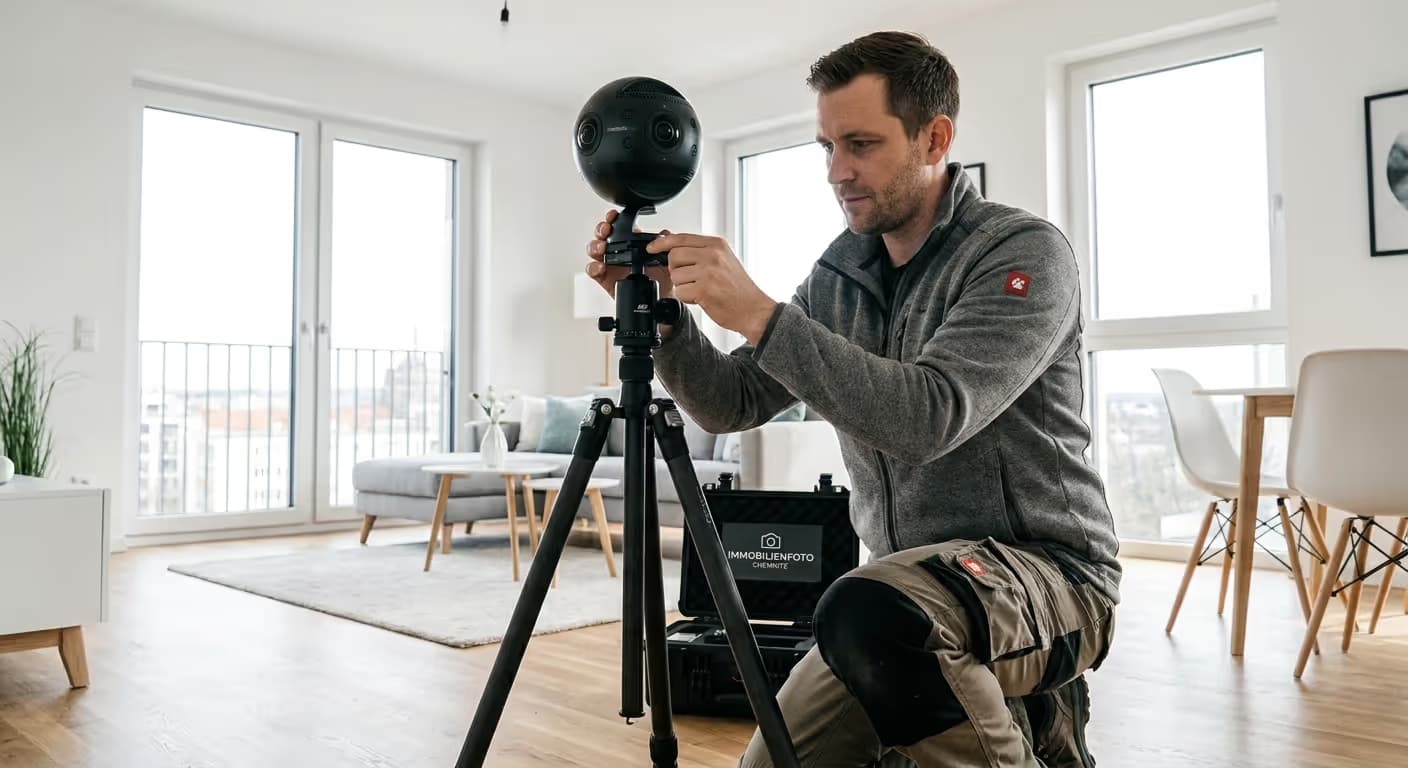Checkliste für einen professionellen 360 Grad Rundgang in einer Immobilie in Chemnitz